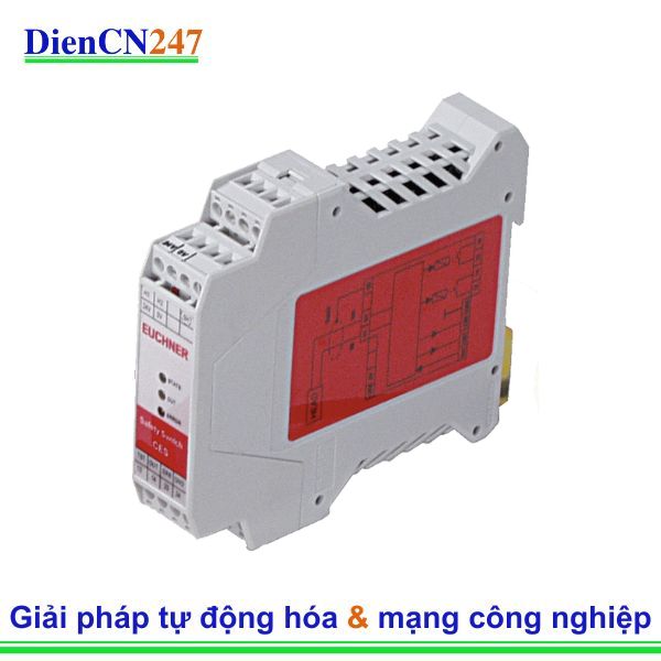 CES-A-ABA-01 – Bộ xử lý tín hiệu an toàn cho hệ thống cảm biến từ Euchner
