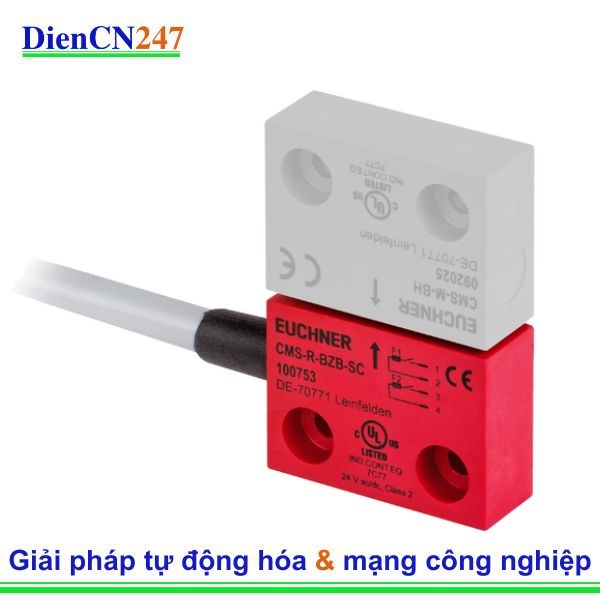 Đầu đọc từ CMS-R-BXI-03V Euchner – Giải pháp an toàn trong kiểm soát vị trí