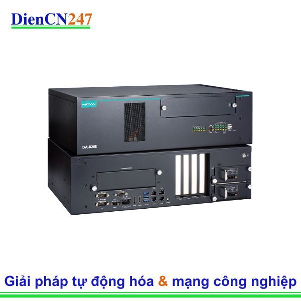 DA-820E-C7-H-T – Máy tính công nghiệp Intel Xeon hiệu suất cực cao | Moxa Vietnam