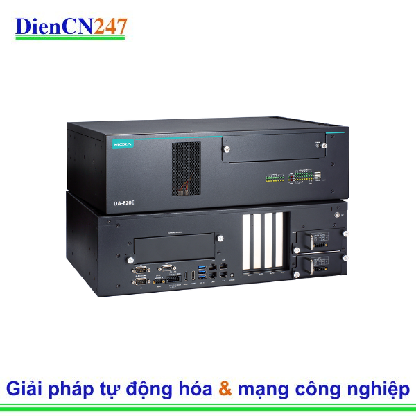 DA-820E-C7-L-T – Máy tính công nghiệp Xeon C7 mạnh mẽ, hoạt động ổn định | Moxa Vietnam