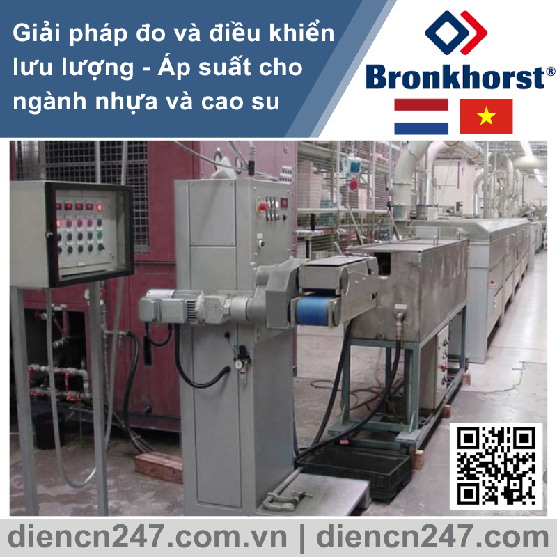 Thiết Bị Đo và Kiểm Soát Lưu Lượng Khối của Bronkhorst Việt Nam trong Ngành Nhựa và Cao Su