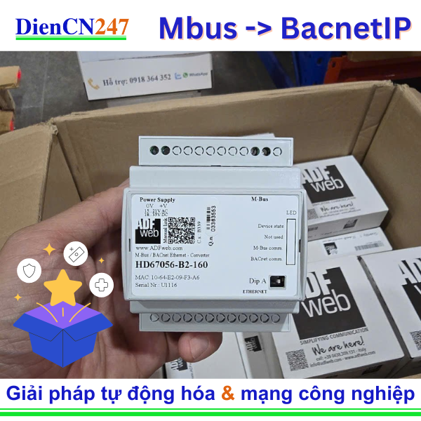 Lợi ích khi dùng HD67056-B2-160 ADFweb trong hệ thống HVAC và tòa nhà