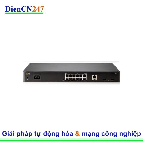 HPE Aruba 9012 (RW) – Gateway 12 cổng GbE, 6 PoE+, 32 AP | R1B32A | Aruba Vietnam