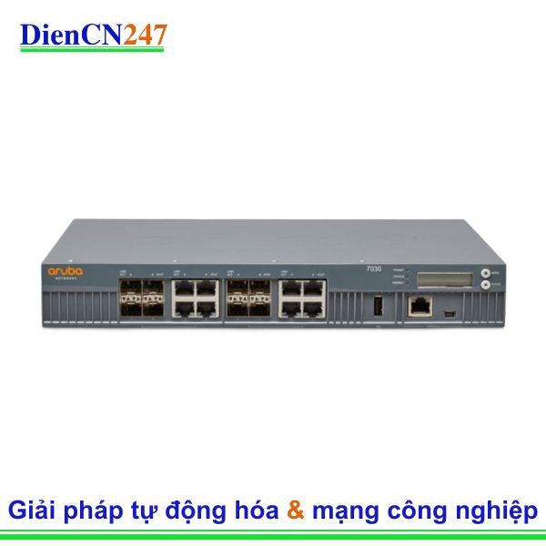 JW686A – Thiết bị controller quản lý WiFi HPE Aruba 7030 (RW) 8p Dual Pers Aruba Vietnam