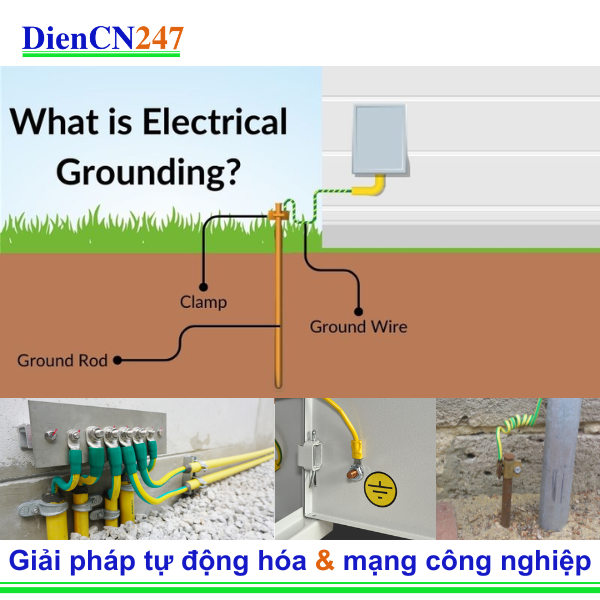 Khái Niệm tiếp địa-nối đất