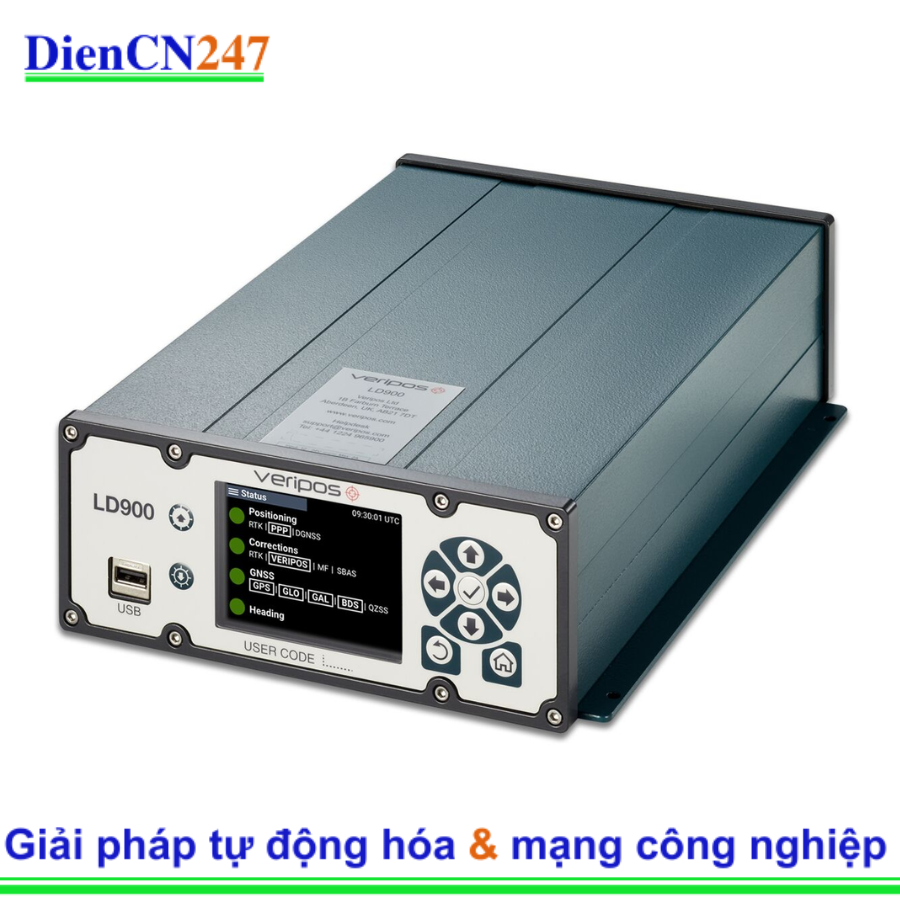 LD900 NovAtel/Veripos/Hexagon Vietnam | Bộ thu GNSS bốn băng tần