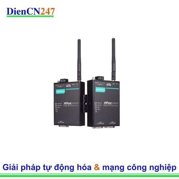 Bộ chuyển đổi thiết bị nối tiếp sang Wi-Fi NPort W2150A-W4-CN Moxa Vietnam