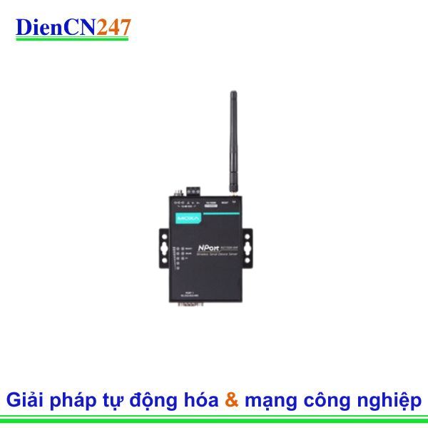 Bộ chuyển đổi thiết bị nối tiếp sang Wi-Fi NPort W2150A-W4-EU Moxa Vietnam