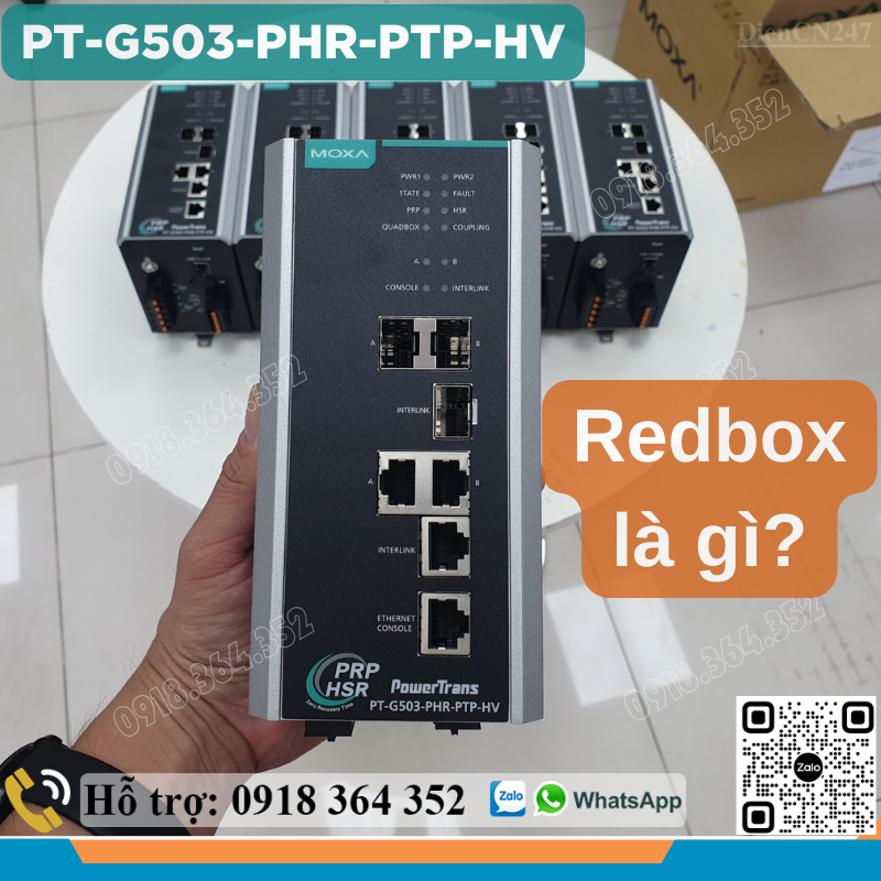 Bộ RedBoxes là gì? PT-G503-PHR-PTP là gì?