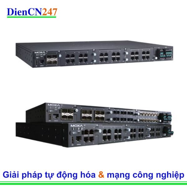 RKS-G4028-4GS-2HV-T – Switch công nghiệp Layer 3 của Moxa Vietnam