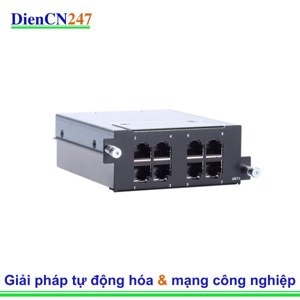 RM-G4000-8TX – Switch công nghiệp Layer 3 của Moxa Vietnam