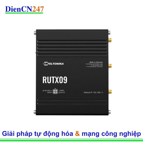 Teltonika RUTX09 Teltonika Vietnam – Router Công Nghiệp LTE Cat6 Gigabit