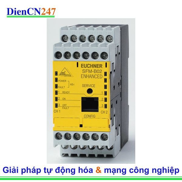 SFM-B02 – Bộ giám sát an toàn cao cấp | Euchner Vietnam