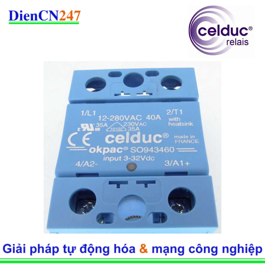 SO943460 Celduc Vietnam | Rơ le bán dẫn | DienCN247