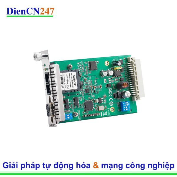 Bộ chuyển đổi tín hiệu quang TCF-142-M-SC-RM | RS-232/422/485 sang SC | Moxa Vietnam