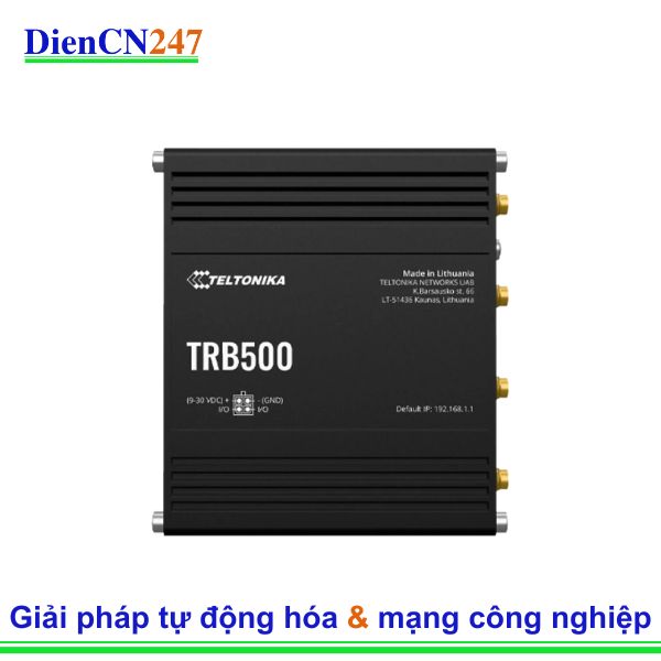 Teltonika TRB500 Teltonika Vietnam – Gateway Công Nghiệp 5G hiệu năng cao