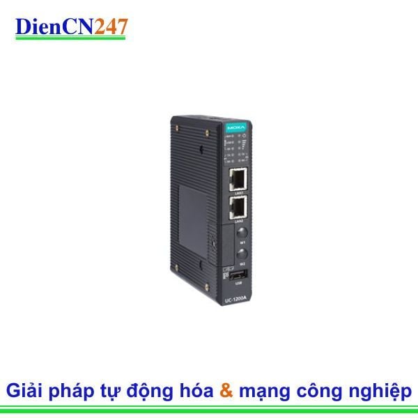 UC-1200A Moxa Vietnam – Máy tính nhúng ARM mạnh mẽ, nhỏ gọn, cho IoT công nghiệp