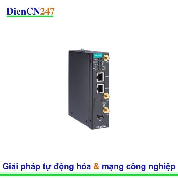 UC-2222A-T-AP – Máy tính nhúng ARM hiệu suất cao, nhiệt độ rộng | Moxa Vietnam