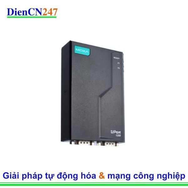 UPort 1250 | Bộ chuyển đổi USB sang 2 cổng RS-232/422/485 | Moxa Vietnam
