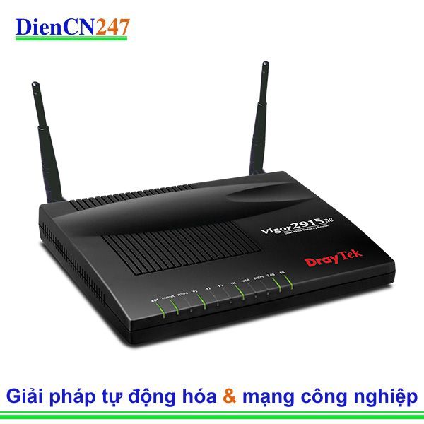 Vigor2915ac Router WiFi VPN hiệu năng cao cho văn phòng nhỏ DrayTek Vietnam