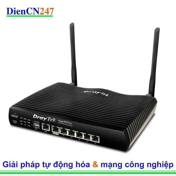 Vigor2927 Router VPN Dual-WAN tốc độ cao cho doanh nghiệp DrayTek Vietnam