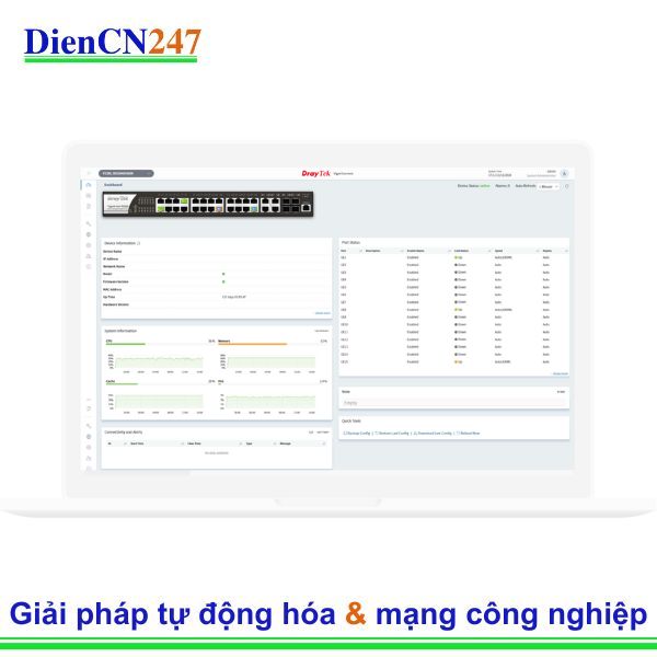 VigorConnect – Giải pháp quản lý thiết bị mạng nội bộ từ DrayTek Vietnam