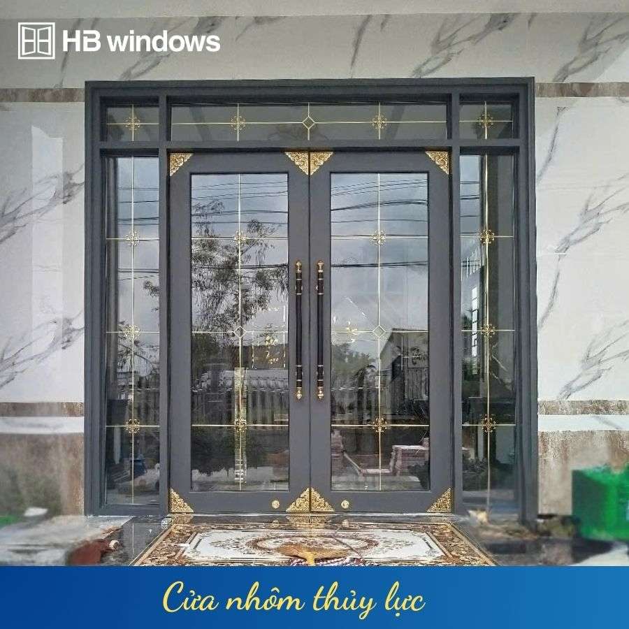 Cửa nhôm thủy lực cà mau đẹp 2025-2