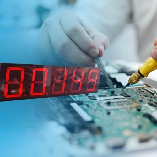 Đếm sản phẩm linh kiện điện tử tự động – Giảm thiểu sai sót tăng năng suất