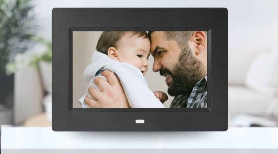 Khung ảnh kỹ thuật số cho người lớn tuổi: dễ dùng, ý nghĩa