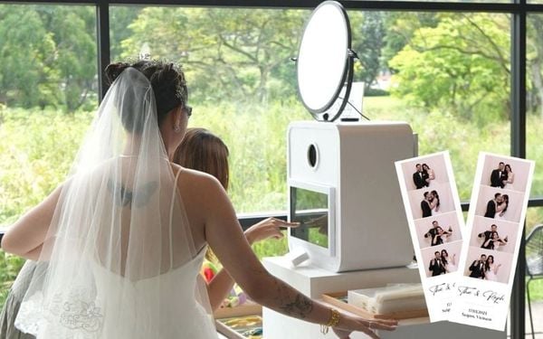 Photobooth 360 độ tại đám cưới