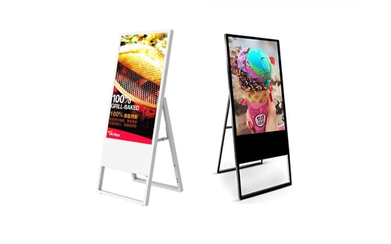 Standee LED là gì? Ưu điểm, Báo giá standee LED điện tử