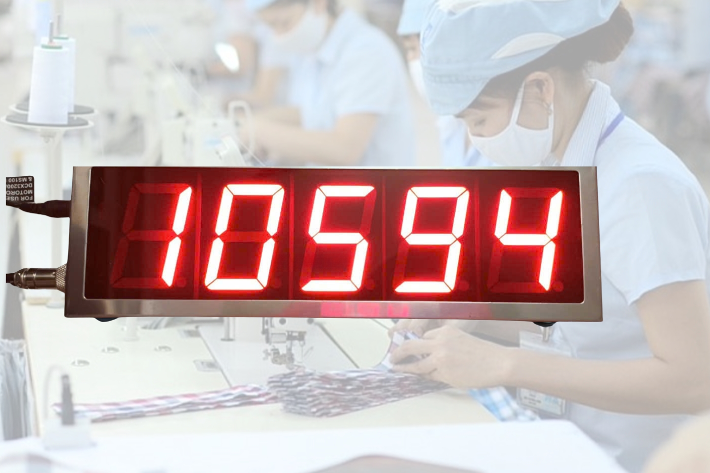 Giải pháp đếm sản phẩm may mặc để quản lý năng suất theo từng công đoạn