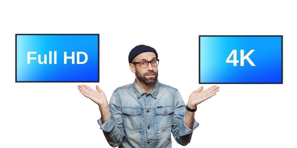độ phân giải Full HD  và độ phân giải 4K