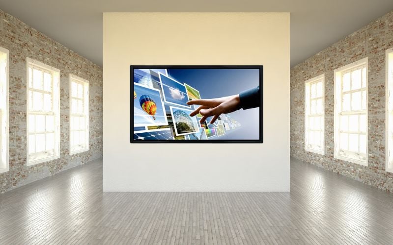 giá màn hình quảng cáo LCD treo tường