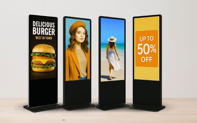 cho thuê standee điện tử