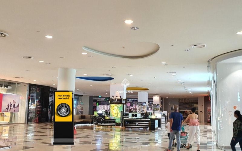 dự án màn hình quảng cáo tại vivo city