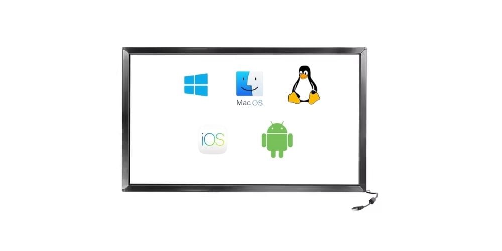 khung cảm ứng tivi 43 inch