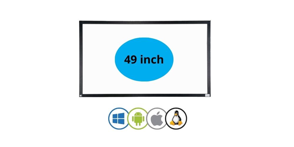khung cảm ứng tivi 49 inch