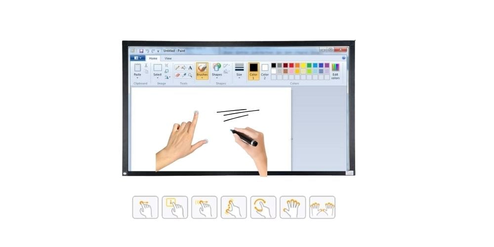 khung cảm ứng tivi 50 inch