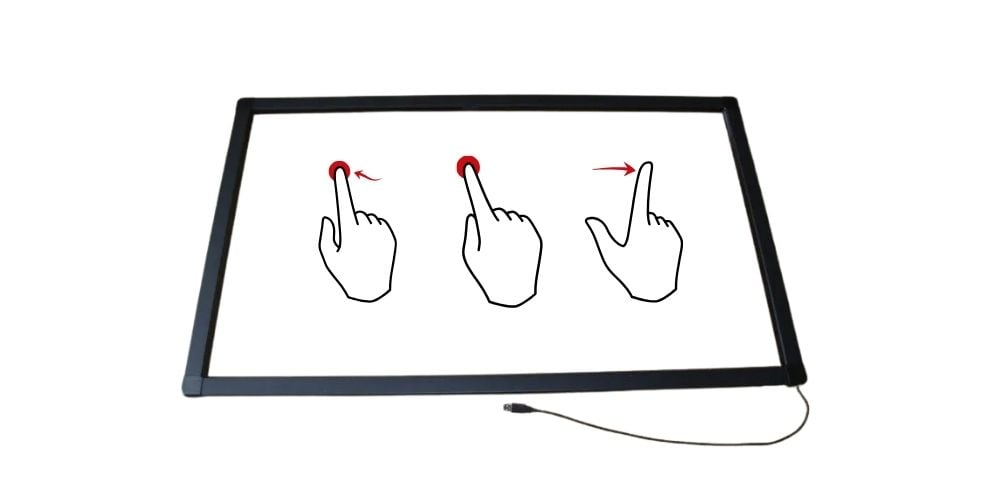 khung cảm ứng tivi 55 inch