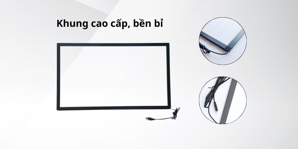 khung cảm ứng tivi 60 inch