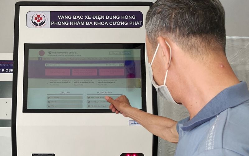 kiosk y tế thông minh