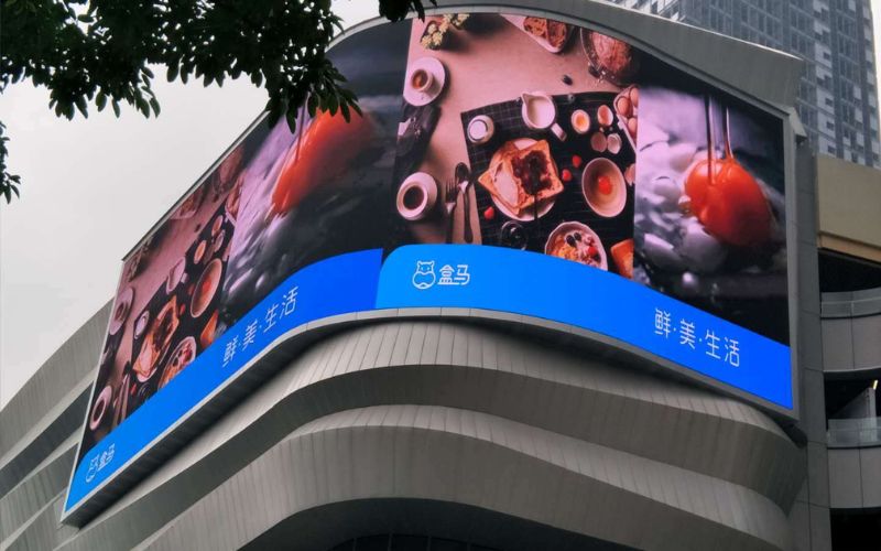 Màn LED ngoài trời treo cố định