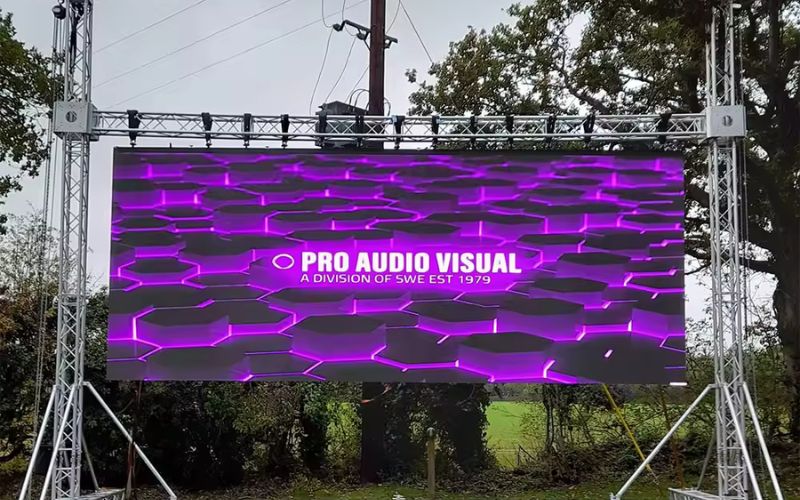 Màn hình LED tháo lắp và di chuyển