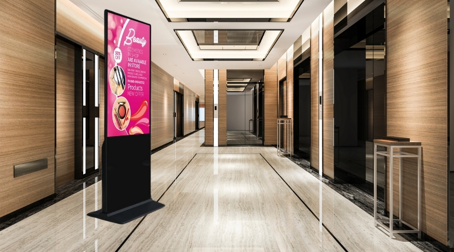 Màn hình quảng cáo chân đứng 55 inch