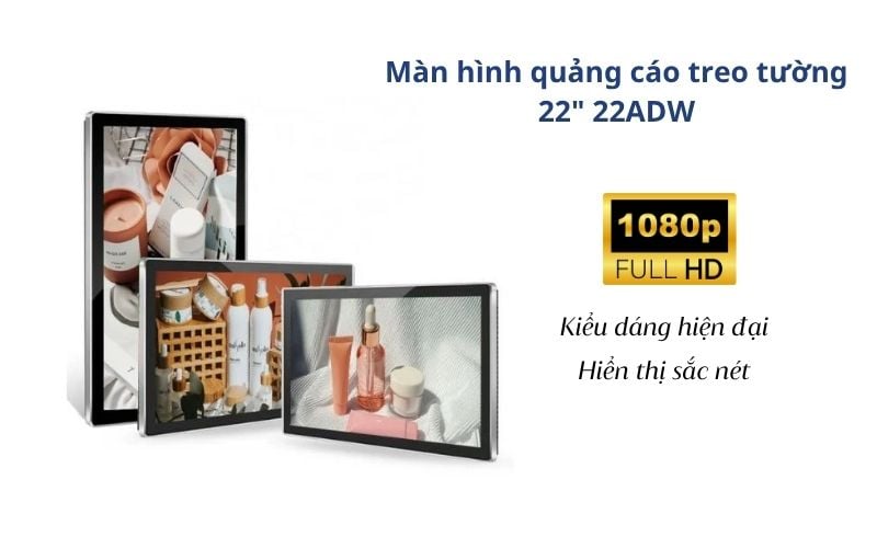 Màn hình quảng cáo treo tường 22 inch 22ADW