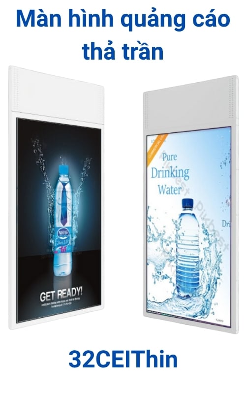Màn hình quảng cáo LCD thả trần Thin 32