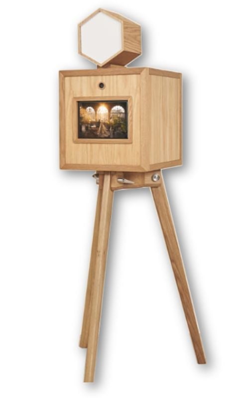 Photo Booth Gỗ CNC Model WOFF24