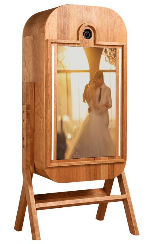 Trụ PhotoBooth Gỗ Công Nghiệp 32 inch