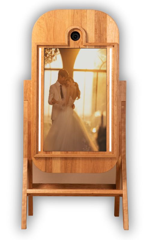 Trụ PhotoBooth Gỗ Công Nghiệp 32 inch